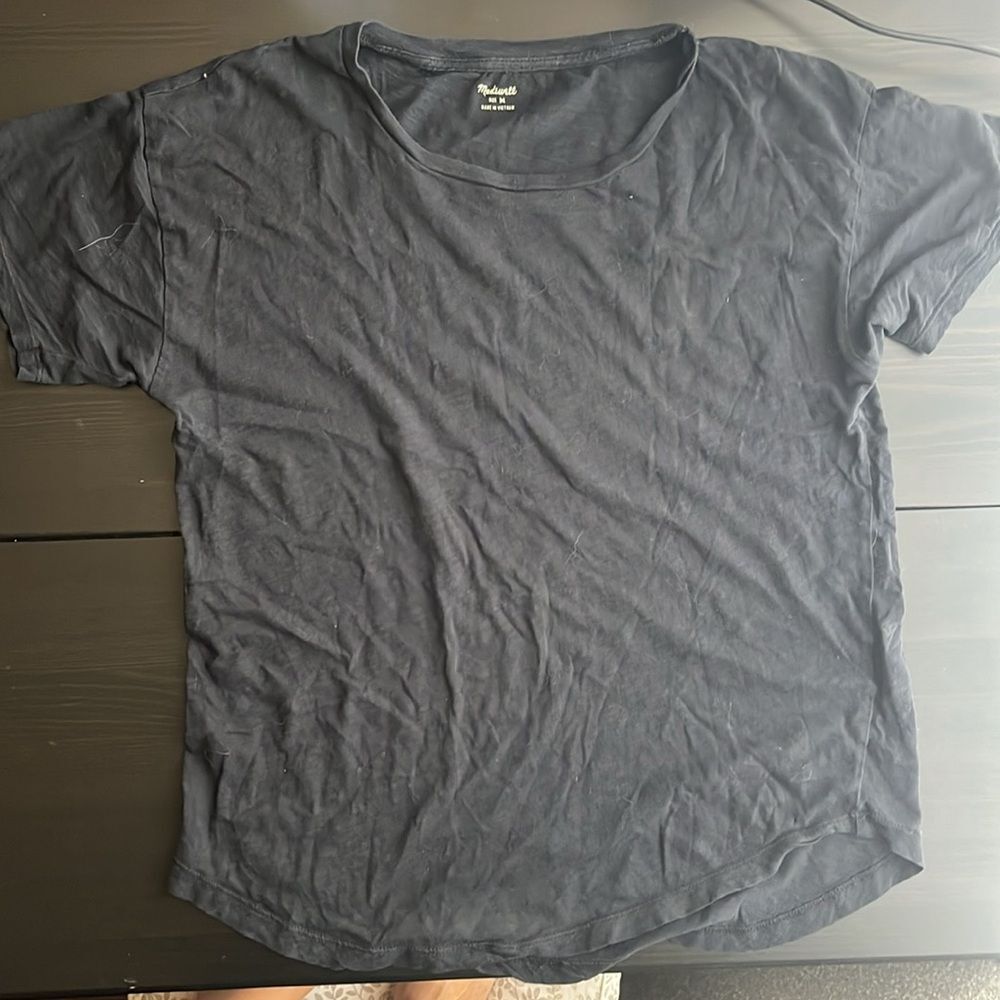 MADEWELL Soft Basic Staple Tee Bundle Round Neck … - image 3